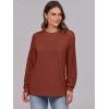 imageANRABESS Womens Long Sleeve Shirts Lace Tops Business Casual Blouses 2025 Fall Fashion OutfitsBrown
