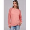 imageANRABESS Womens Long Sleeve Shirts Lace Tops Business Casual Blouses 2025 Fall Fashion OutfitsCoral Pink
