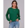 imageANRABESS Womens Long Sleeve Shirts Lace Tops Business Casual Blouses 2025 Fall Fashion OutfitsGreen