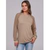 imageANRABESS Womens Long Sleeve Shirts Lace Tops Business Casual Blouses 2025 Fall Fashion OutfitsKhaki