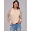 imageANRABESS Womens Long Sleeve Shirts Lace Tops Business Casual Blouses 2025 Fall Fashion OutfitsOatmeal