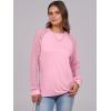 imageANRABESS Womens Long Sleeve Shirts Lace Tops Business Casual Blouses 2025 Fall Fashion OutfitsPink