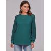 imageANRABESS Womens Long Sleeve Shirts Lace Tops Business Casual Blouses 2025 Fall Fashion OutfitsTeal