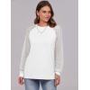 imageANRABESS Womens Long Sleeve Shirts Lace Tops Business Casual Blouses 2025 Fall Fashion OutfitsWhite