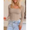 imageANRABESS Womens Long Sleeve Shirts Scoop Neck Lace Going Out Tops Slim Fit Rib Knit Casual Blouses 2025 Fall Fashion OutfitsLight Camel