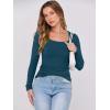 imageANRABESS Womens Long Sleeve Shirts Scoop Neck Ribbed Knit Slim Fitted Tops Casual Basic Tee 2025 Fall Fashion Outfits ClothesDeep Blue