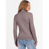 imageANRABESS Womens Turtleneck Cable Knit Sweaters Long Sleeve Fitted Business Casual Pullover Top 2025 Fall OutfitsNutmeg