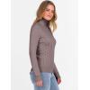 imageANRABESS Womens Turtleneck Cable Knit Sweaters Long Sleeve Fitted Business Casual Pullover Top 2025 Fall OutfitsNutmeg