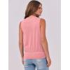 imageANRABESS Womens V Neck Tank Tops Wrap Banded Hem Shirts Sleeveless Ruched Going Out Blouse 2025 Summer Fashion ClothingGray Pink