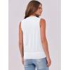 imageANRABESS Womens V Neck Tank Tops Wrap Banded Hem Shirts Sleeveless Ruched Going Out Blouse 2025 Summer Fashion ClothingWhite