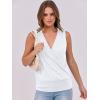 imageANRABESS Womens V Neck Tank Tops Wrap Banded Hem Shirts Sleeveless Ruched Going Out Blouse 2025 Summer Fashion ClothingWhite