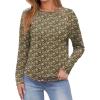 imageANRABESS Womens Long Sleeve Shirts Crewneck Basic TShirts Going Out Tops Casual Floral Tee 2025 Trendy Outfits ClothesColorful Floral 1
