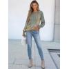 imageANRABESS Long Sleeve Shirts for Women 2025 Fall Dressy Casual Tops Pleated Crewneck Loose Basic Blouses FashionFloral Print