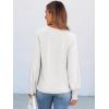imageANRABESS Long Sleeve Shirts for Women 2025 Fall Dressy Casual Tops Pleated Crewneck Loose Basic Blouses FashionWhite