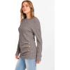 imageANRABESS Women Long Sleeve Tunic Top with Leggings Crewneck Ribbed Knit Buttons Shirts 2025 Fall Casual Lightweight SweatersCool Ash Brown