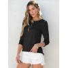 imageANRABESS Womens 34 Sleeve Tops Henley Shirts Casual Trendy Button T Shirts 2025 Summer Basic Tunic