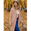 imageANRABESS Womens Long Cardigans Sweater 2025 Fall Dressy Casual Lapel Knit Warm Trench Coatigan Oversized Blazer Jacket CoatDeep Apricot
