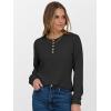imageANRABESS Womens Long Sleeve Henley Shirts Button Down Tunic Tops Fall Lightweight Sweaters Business Casual Blouses 2025Black