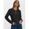 imageANRABESS Womens Long Sleeve Henley Shirts Button Down Tunic Tops Fall Lightweight Sweaters Business Casual Blouses 2025Black
