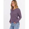 imageANRABESS Womens Long Sleeve Henley Shirts Button Down Tunic Tops Fall Lightweight Sweaters Business Casual Blouses 2025Purple