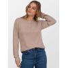 imageANRABESS Womens Long Sleeve Henley Shirts Button Down Tunic Tops Fall Lightweight Sweaters Business Casual Blouses 2025Tan