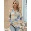 imageANRABESS Womens Long Sleeve Shirts 2025 Fall Henley Business Casual Tops Cute TShirts Work Blouses Outfits Vacation ClothesDeep Plaid  Blue