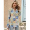 imageANRABESS Womens Long Sleeve Shirts 2025 Fall Henley Business Casual Tops Cute TShirts Work Blouses Outfits Vacation ClothesDeep Plaid  Blue