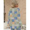imageANRABESS Womens Long Sleeve Shirts 2025 Fall Henley Business Casual Tops Cute TShirts Work Blouses Outfits Vacation ClothesDeep Plaid  Blue