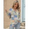 imageANRABESS Womens Long Sleeve Shirts 2025 Fall Henley Business Casual Tops Cute TShirts Work Blouses Outfits Vacation ClothesDeep Plaid  Blue