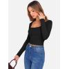 imageANRABESS Womens Long Sleeve Square Neck Crop Top Ribbed Slim Fitted Basic Tee Layer Y2K Shirts Fall Fashion Outfits 2025Black