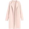 imageANRABESS Womens Long Cardigans Sweater 2025 Fall Dressy Casual Lapel Knit Warm Trench Coatigan Oversized Blazer Jacket CoatLight Apricot