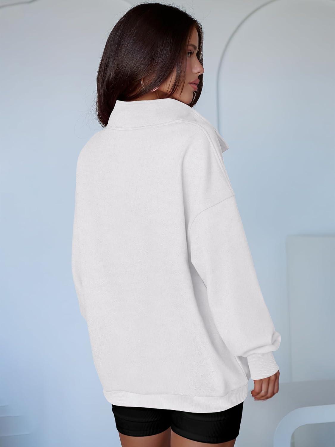 imageANRABESS Womens Oversized Sweatshirt Long Sleeve Henley Pullover Tops 2025 Fall Casual Button Loose Fit Teens Fashion OutfitsWhite