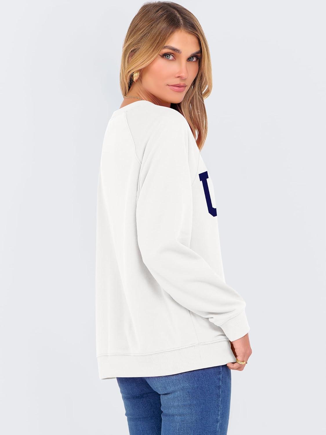 imageANRABESS Womens Oversized Sweatshirts Crewneck Long Sleeve Pullover Hoodies Graphic Cute Teen Girls Clothes 2025 Fall OutfitsWhite  Flag