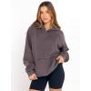 imageANRABESS Womens Acid Wash Hoodie Oversized Long Sleeve 2025 Fall Fashion SweatshirtsLight Coffee