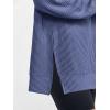 imageANRABESS Womens Oversized Long Sleeve Shirts Ribbed Knit Tunic Tops Side Spilt Casual 2025 Fall OutfitsBlue