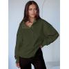 imageANRABESS Womens Oversized Sweatshirt Long Sleeve Henley Pullover Tops 2025 Fall Casual Button Loose Fit Teens Fashion OutfitsArmy Green