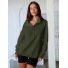 imageANRABESS Womens Oversized Sweatshirt Long Sleeve Henley Pullover Tops 2025 Fall Casual Button Loose Fit Teens Fashion OutfitsArmy Green