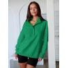 imageANRABESS Womens Oversized Sweatshirt Long Sleeve Henley Pullover Tops 2025 Fall Casual Button Loose Fit Teens Fashion OutfitsLight Green