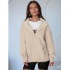 imageANRABESS Womens Oversized Sweatshirt Long Sleeve Henley Pullover Tops 2025 Fall Casual Button Loose Fit Teens Fashion OutfitsParchment