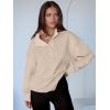 imageANRABESS Womens Oversized Sweatshirt Long Sleeve Henley Pullover Tops 2025 Fall Casual Button Loose Fit Teens Fashion OutfitsParchment