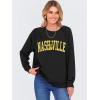 imageANRABESS Womens Oversized Sweatshirts Crewneck Long Sleeve Pullover Hoodies Graphic Cute Teen Girls Clothes 2025 Fall OutfitsBlack  Nashville