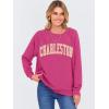 imageANRABESS Womens Oversized Sweatshirts Crewneck Long Sleeve Pullover Hoodies Graphic Cute Teen Girls Clothes 2025 Fall OutfitsHot Pink  Charleston