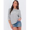 imageANRABESS Womens Oversized Sweatshirts Crewneck Long Sleeve Pullover Hoodies Graphic Cute Teen Girls Clothes 2025 Fall OutfitsLight Grey  Los Angeles