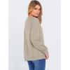 imageANRABESS Womens Oversized Sweatshirts Crewneck Long Sleeve Pullover Hoodies Graphic Cute Teen Girls Clothes 2025 Fall OutfitsLight Khaki  Los Angeles