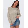 imageANRABESS Womens Oversized Sweatshirts Crewneck Long Sleeve Pullover Hoodies Graphic Cute Teen Girls Clothes 2025 Fall OutfitsLight Khaki  Los Angeles