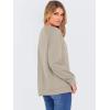imageANRABESS Womens Oversized Sweatshirts Crewneck Long Sleeve Pullover Hoodies Graphic Cute Teen Girls Clothes 2025 Fall OutfitsLight Khaki  Paris