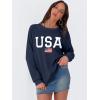 imageANRABESS Womens Oversized Sweatshirts Crewneck Long Sleeve Pullover Hoodies Graphic Cute Teen Girls Clothes 2025 Fall OutfitsNavy Blue  Flag