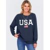 imageANRABESS Womens Oversized Sweatshirts Crewneck Long Sleeve Pullover Hoodies Graphic Cute Teen Girls Clothes 2025 Fall OutfitsNavy Blue  Flag