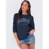 imageANRABESS Womens Oversized Sweatshirts Crewneck Long Sleeve Pullover Hoodies Graphic Cute Teen Girls Clothes 2025 Fall OutfitsNavy Blue  Los Angeles