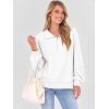 imageANRABESS Womens Oversized Sweatshirts Quarter Zip Long Sleeve Comfy Casual Pullover Tops 2025 Fall Trendy Y2K OutfitsWhite